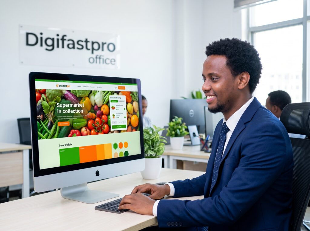 Modern Supermarket Web Experience
